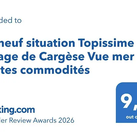 T2 Neuf Situation Topissime Village De Vue Toutes Commodites Apartment Cargese
