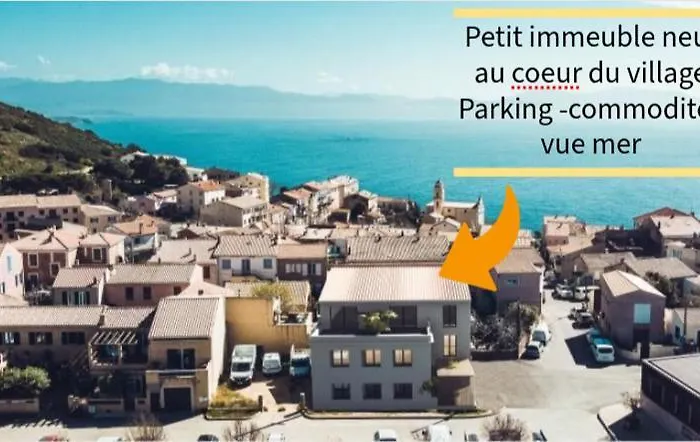 T2 Neuf Situation Topissime Village De Vue Toutes Commodites * Cargese
